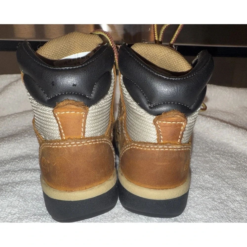 Timberland Tan Toddler Boys‎ Boots Size 5.5 Hiking, Casual Play Boot